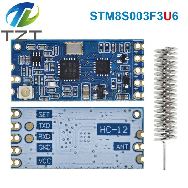 HC-12 SI4463 Wireless Transparent Serial Port Module – Long Distance 1000M 433MHz Transceiver (Bluetooth Alternative)