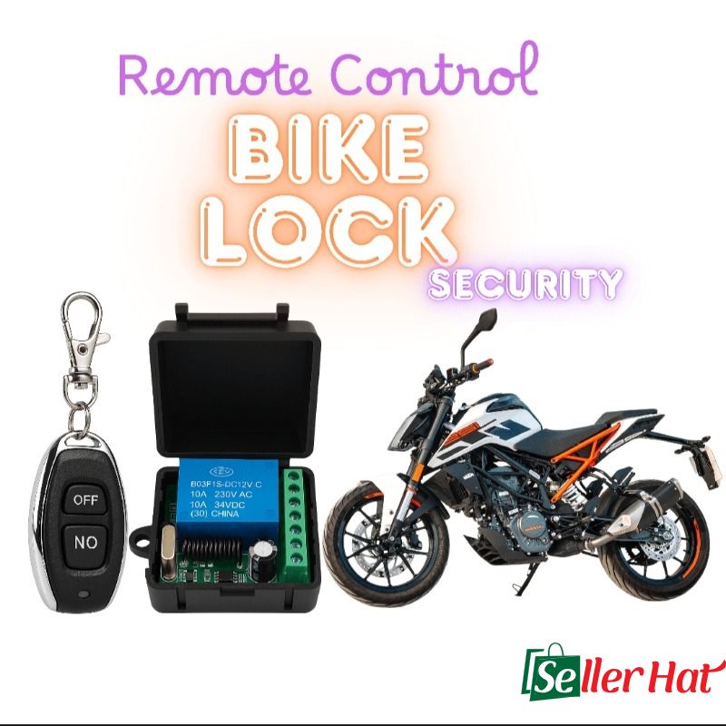 Bike Security Remote Control Lock