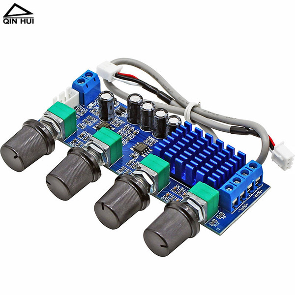 XH-M577 Dual-Channel Digital Amplifier Premium  Board TPA3116D2 80W*2 with Tone Control